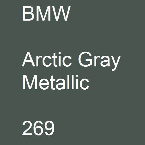 BMW, Arctic Gray Metallic, 269.